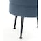 Manhattan Comfort Bailey Ottoman in Blue with Black Feet, 2PK 2-OT003-BLB - alternate 2